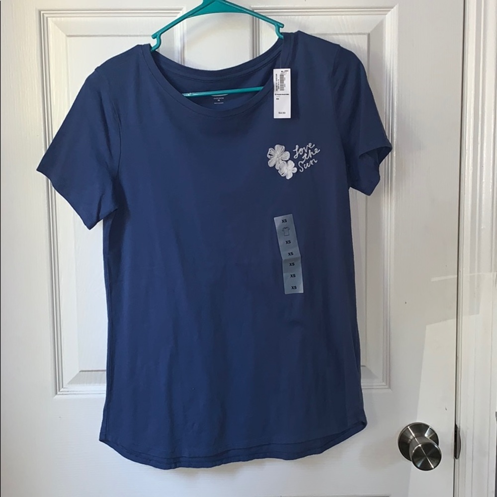 Blue everyday tee shirt!